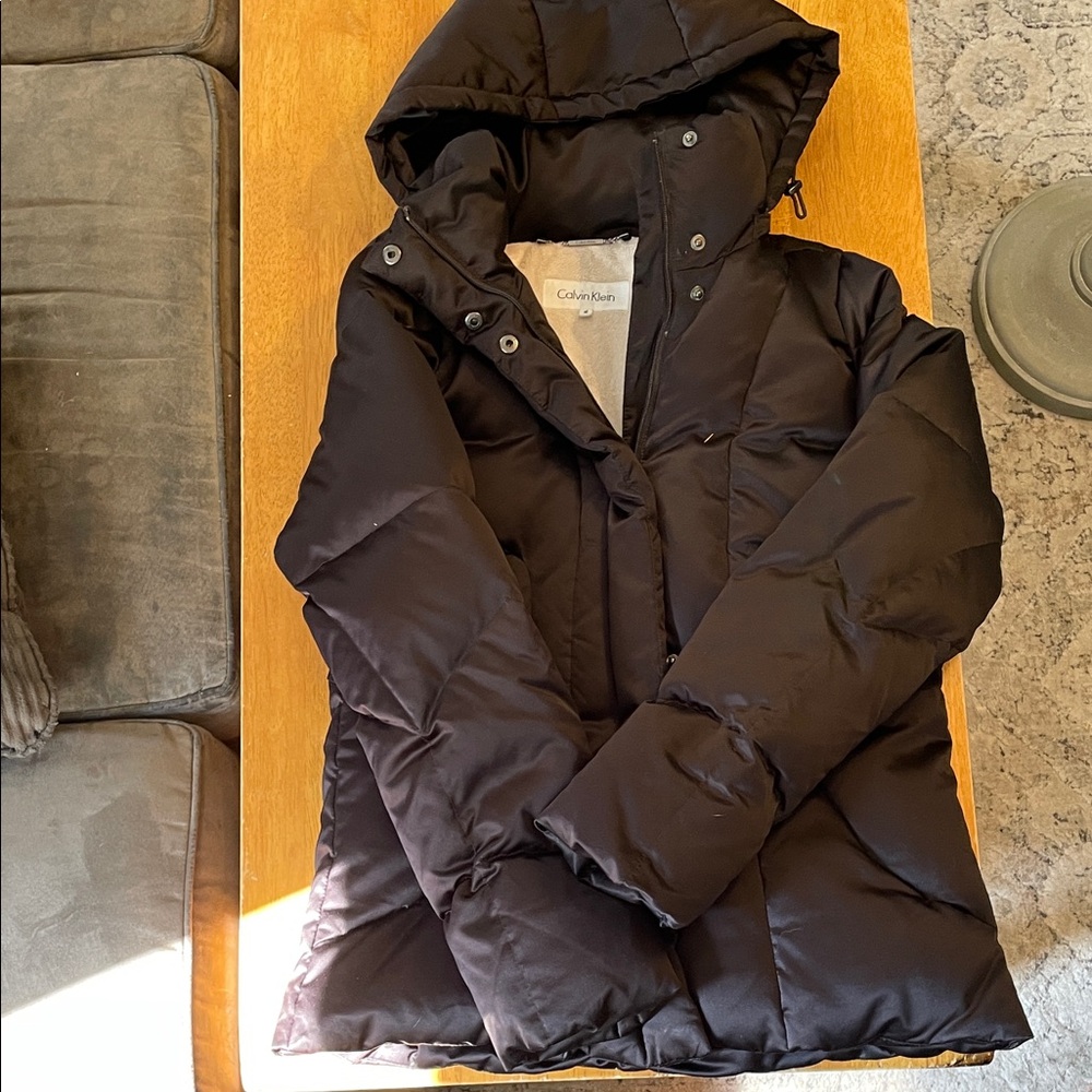 Calvin Klein Dark Puffer Coat
